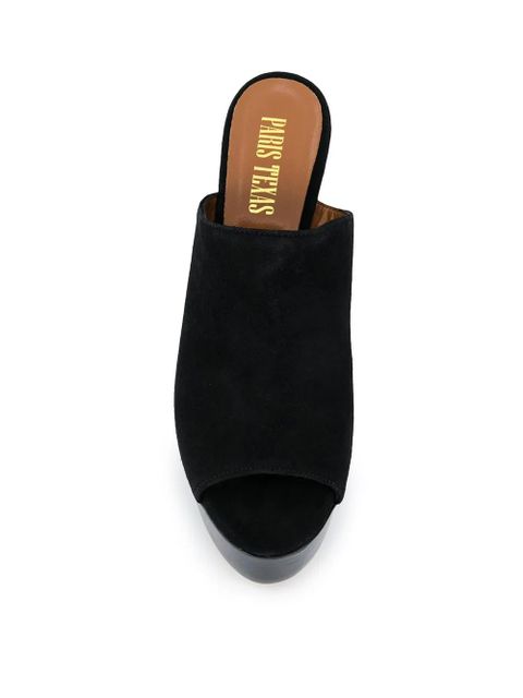 Paris Texas platform sandals - Black