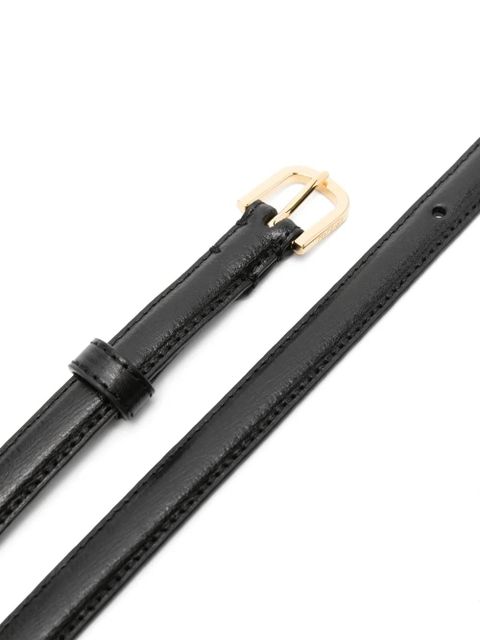 TOTEME thin leather belt - Black - zdjęcie produktu nr 2