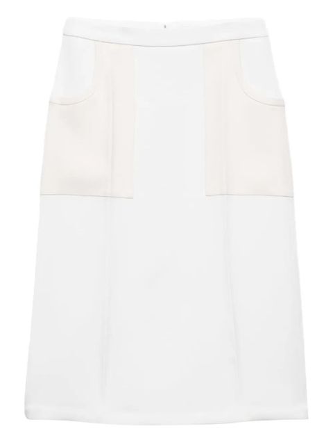 Prada sablé skirt - White - zdjęcie produktu nr 1