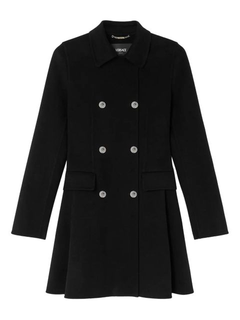 Versace double-breasted coat - Black - zdjęcie produktu nr 1