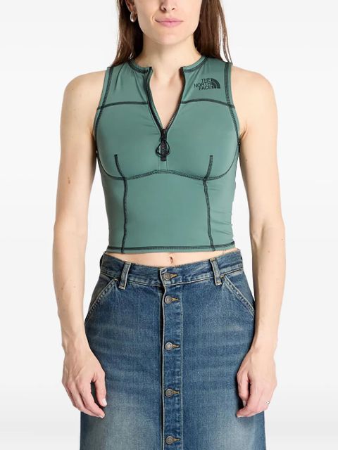 The North Face zip-fastening tank - Green - zdjęcie produktu nr 1