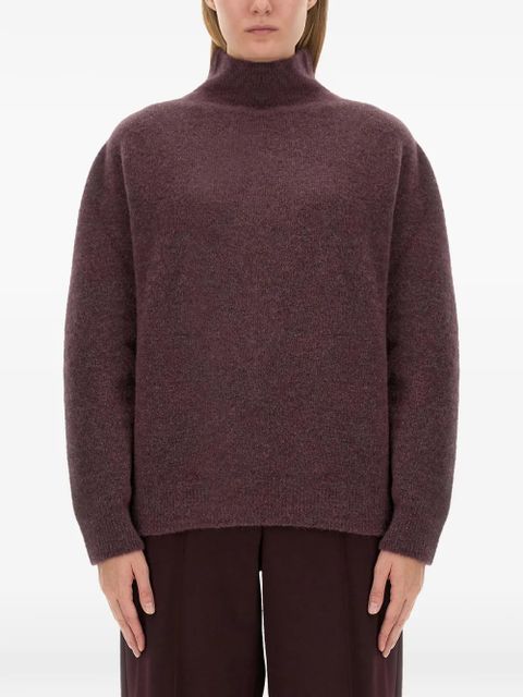 Alysi funnel neck sweater - Purple - zdjęcie produktu nr 1