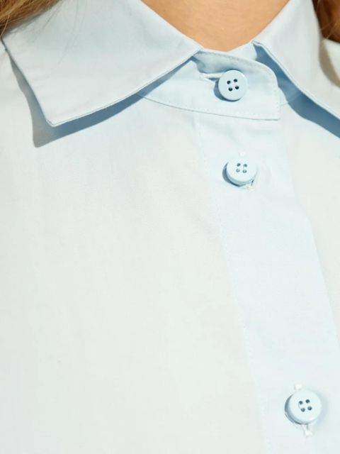 The Attico Eliza cotton shirt - Blue
