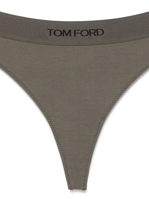 TOM FORD Signature thong - Green