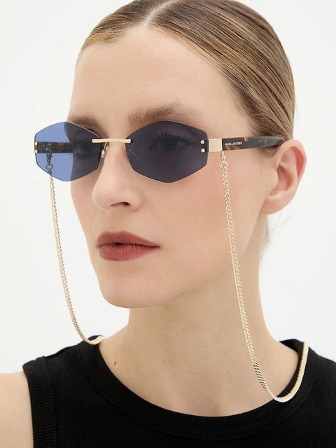 Marc Jacobs okulary przeciwsłoneczne damskie kolor złoty MARC 496/S AIR