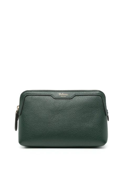 Mulberry logo-embossed pouch - Green - zdjęcie produktu nr 1