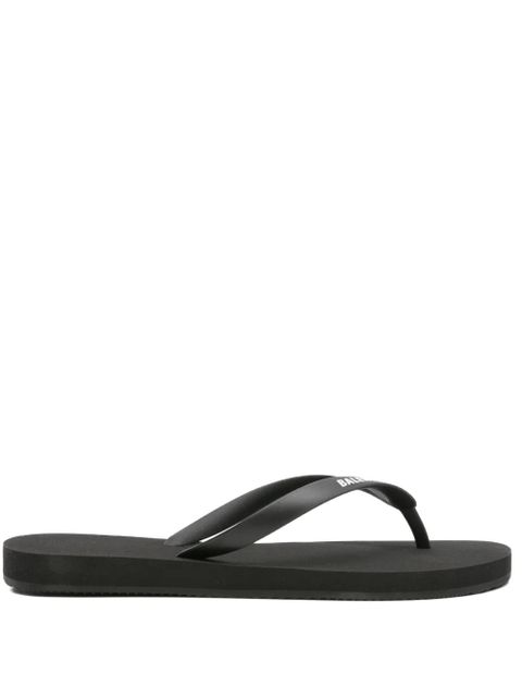Balenciaga logo thong sandals - Black - zdjęcie produktu nr 1