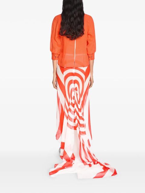 DRIES VAN NOTEN buttoned shirt - Red