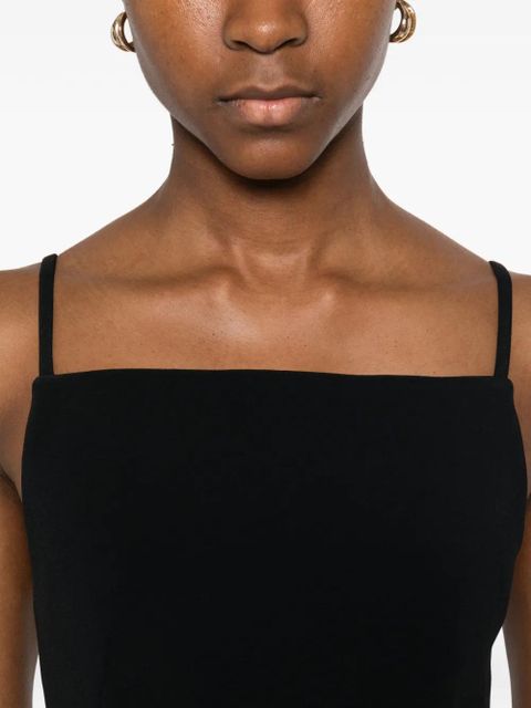 Givenchy square neck slip dress - Black