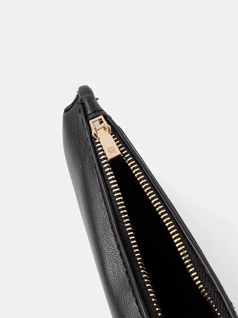 Tommy Hilfiger portfel damski kolor czarny AW0AW17751