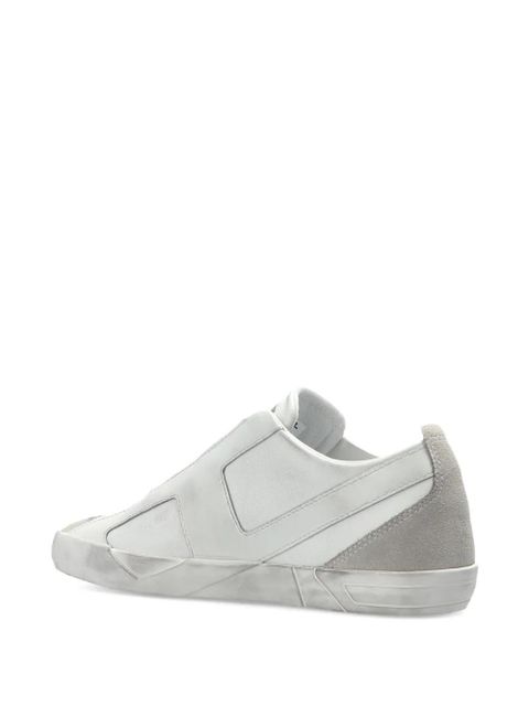 Diesel panelled low sneakers - White