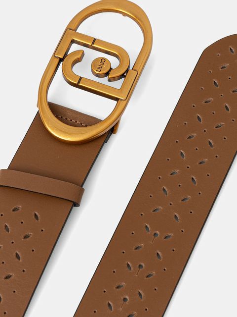 Liu Jo pasek skórzany damski kolor brązowy AA6233 P0416 - zdjęcie produktu nr 2