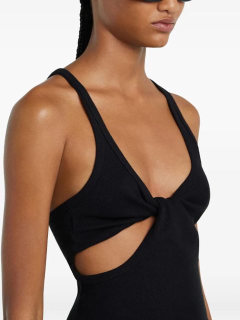 Courrèges 90's tank top - Black