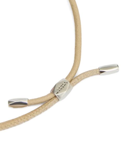 ISABEL MARANT Janis beaded bracelet - Silver