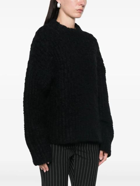 Jil Sander crew-neck sweater - Black