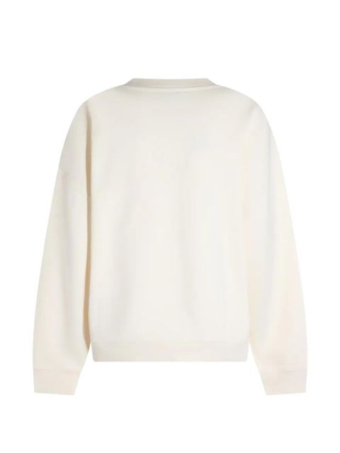 ANINE BING embroidered graphic sweatshirt - White - zdjęcie produktu nr 2