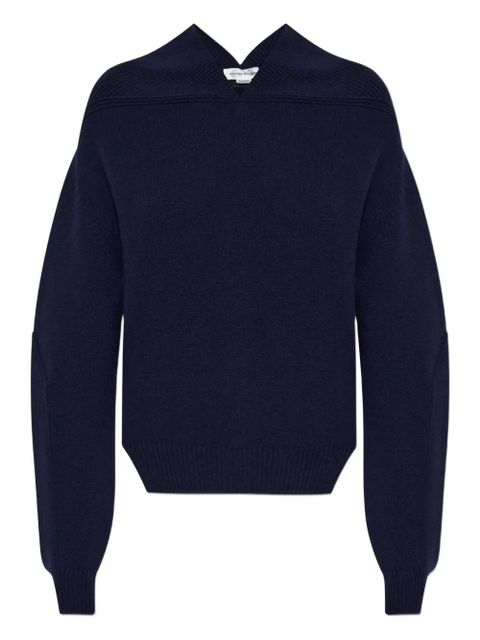 Victoria Beckham cashmere-blend jumper - Blue - zdjęcie produktu nr 1