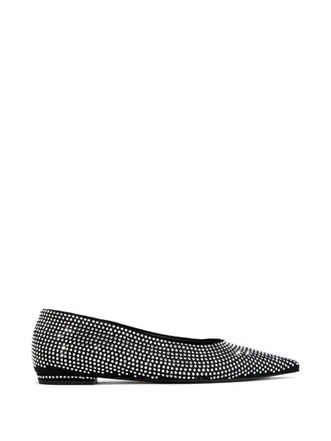 ROTATE BIRGER CHRISTENSEN leather ballet flats - Black - zdjęcie produktu nr 1