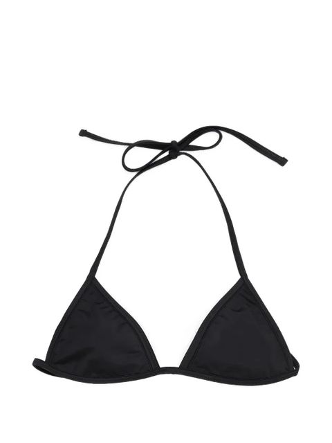 Paloma Wool Adina halterneck triangle bikini top - Black - zdjęcie produktu nr 1