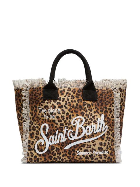 MC2 Saint Barth Vanity fringe tote bag - Neutrals - zdjęcie produktu nr 1