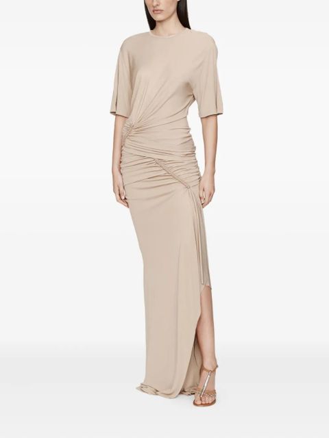 Christopher Esber Shibari jersey T-shirt - Neutrals - zdjęcie produktu nr 2