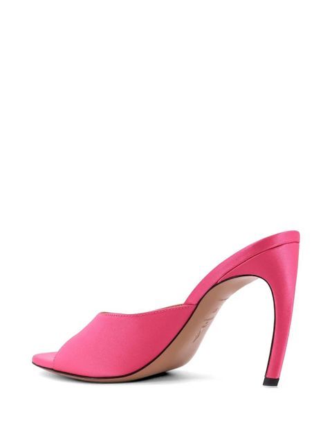 The Attico Betta rounded-toe sandals - Pink