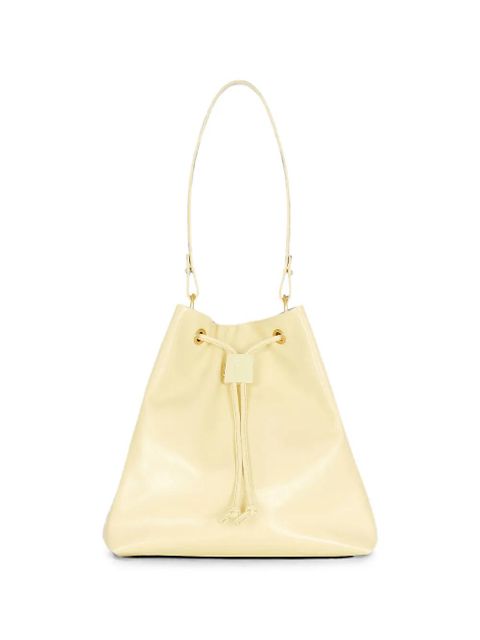 Balmain Pulse leather shoulder bag - Yellow - zdjęcie produktu nr 2