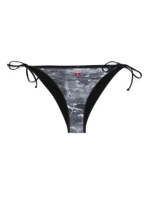 Diesel abstract-print bikini bottoms - Grey - zdjęcie produktu nr 1