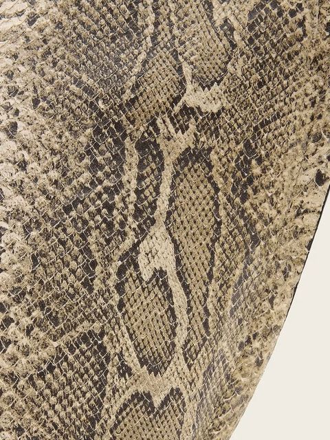 AllSaints torebka skórzana kolor beżowy W652XD