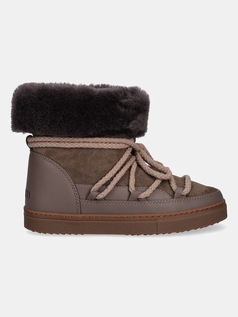 Inuikii śniegowce skórzane Classic High kolor brązowy 1001.002.0072.163 - zdjęcie produktu nr 2