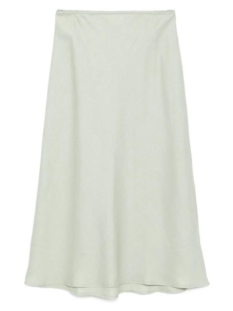 Reformation Layla linen skirt - Green - zdjęcie produktu nr 1