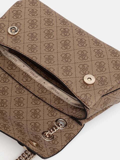 Guess torebka KATYA kolor beżowy HWSG96 52210