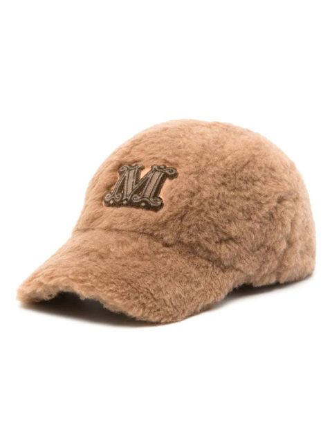 Max Mara logo-patch baseball cap - Brown - zdjęcie produktu nr 1