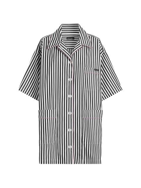 Dolce & Gabbana striped buttoned shirt - Black - zdjęcie produktu nr 1