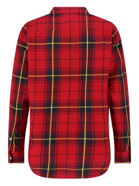 Lauren Ralph Lauren beaded plaid shirt - Red - zdjęcie produktu nr 2