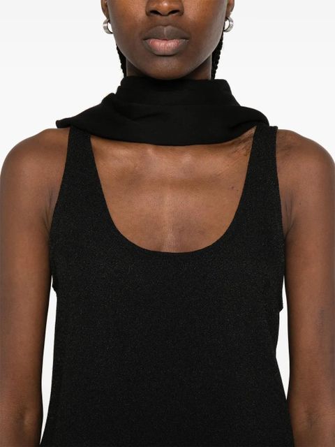 TOTEME sablé tank top - Black - zdjęcie produktu nr 2