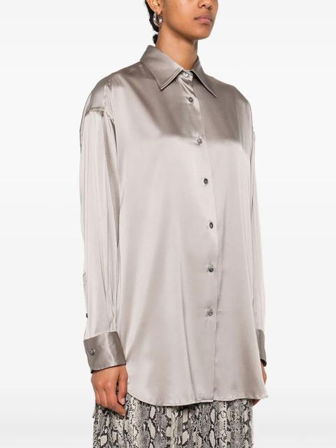 TOM FORD satin shirt - Grey