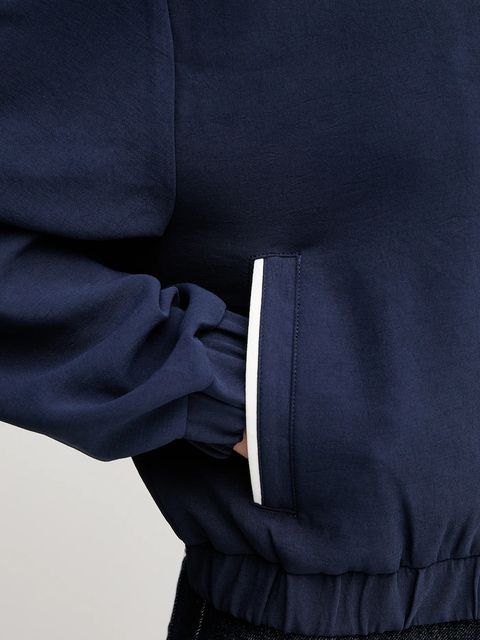 United Colors of Benetton kurtka kolor granatowy przejściowa 20A6DN085