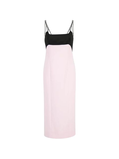 TOM FORD two-tone spaghetti-strap dress - Pink - zdjęcie produktu nr 1