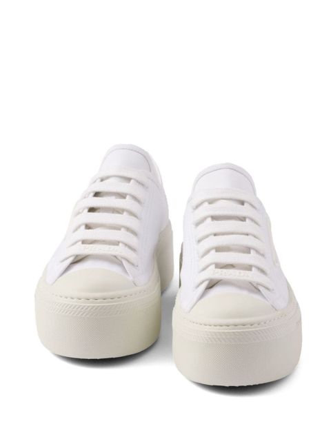 Prada lace-up sneakers - White