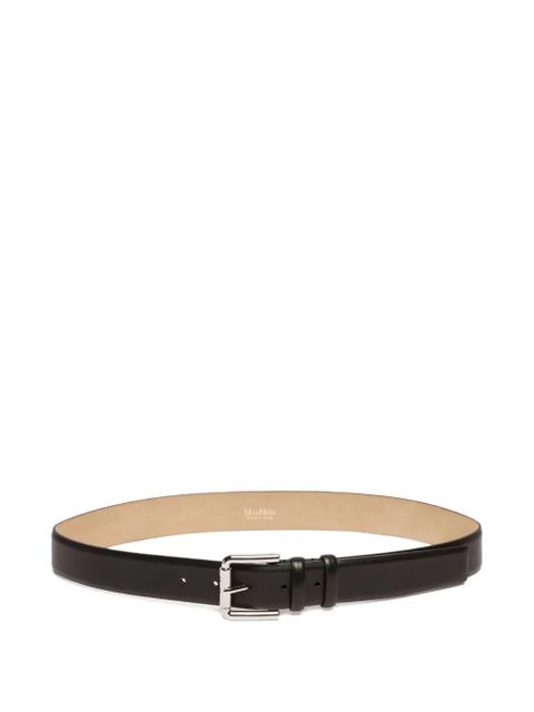 Max Mara leather belt - Black