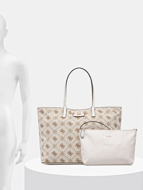 Guess torebka NEDA kolor beżowy HWCP96 54240