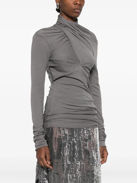 ENTIRE STUDIOS draped top - Grey