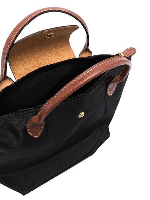 Longchamp small Le Pliage top handle bag - Black