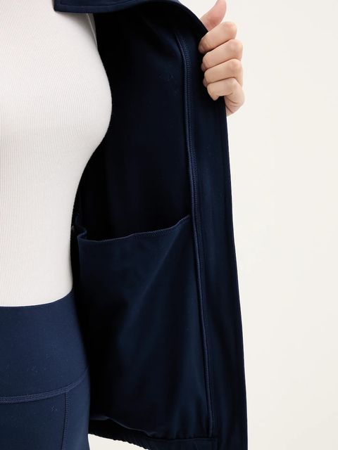 Joseph Ribkoff bluza damska kolor granatowy gładka 261647