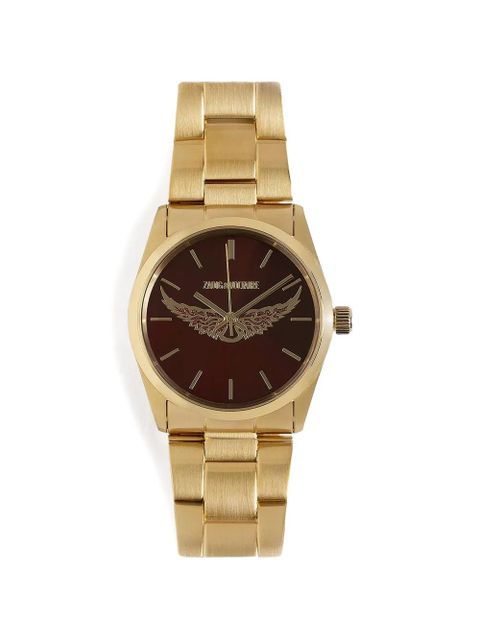 Zadig&Voltaire Wings steel watch - Brown - zdjęcie produktu nr 1