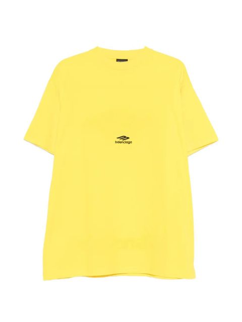 Balenciaga logo T-shirt - Yellow - zdjęcie produktu nr 1