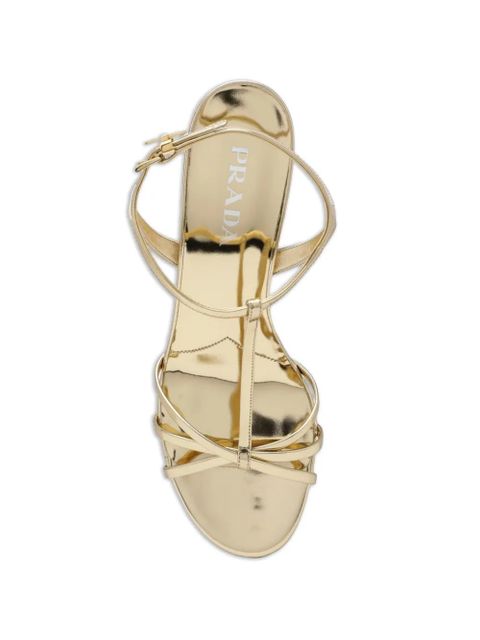 Prada strappy sandals - Gold