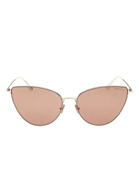 TOM FORD Eyewear cat-eye frame sunglasses - Gold - zdjęcie produktu nr 1
