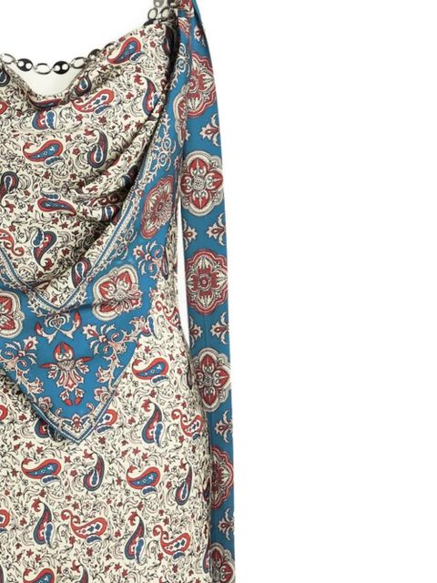 Rabanne paisley-print maxi dress - Neutrals - zdjęcie produktu nr 2